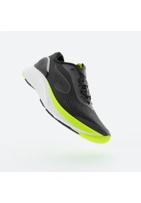 KIPRUN - Buty do biegania męskie Kiprun KS500 2. Kolor: zielony, czarny, żółty, wielokolorowy. Sport: bieganie, fitness