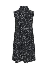 only - ONLY Sukienka koszulowa Thea 15369020 Czarny Regular Fit. Kolor: czarny. Materiał: wiskoza. Typ sukienki: koszulowe #5