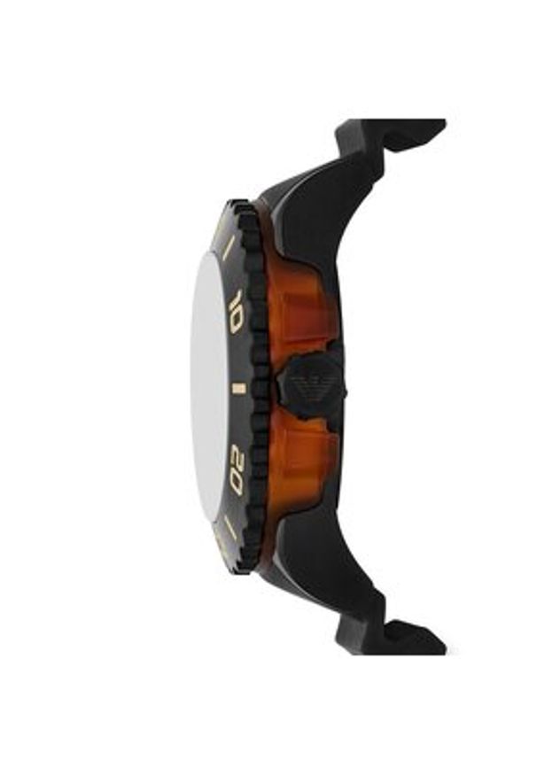 Emporio Armani Zegarek Aqua AR11539 Czarny. Kolor: czarny. Materiał: syntetyk