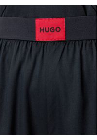 Hugo - HUGO Szorty piżamowe Red Label 50531629 Czarny Relaxed Fit. Kolor: czarny. Materiał: wiskoza