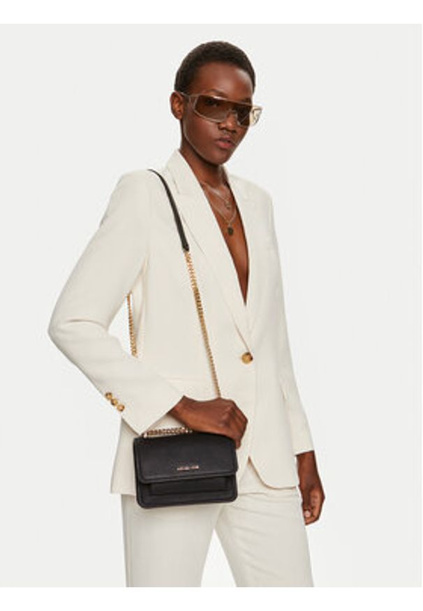 MICHAEL Michael Kors Torebka 32T4GC7C1T Czarny. Kolor: czarny. Materiał: skórzane
