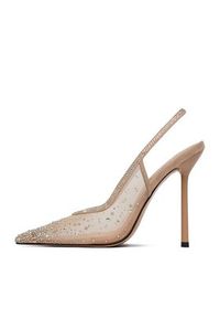 Eva Minge Szpilki EO-MAE-LT1677-27 Beżowy. Kolor: beżowy. Materiał: materiał. Obcas: na szpilce #3