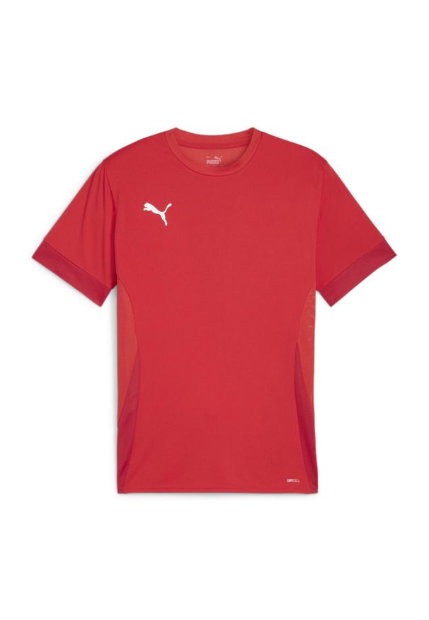 Koszulka treningowa dla dzieci Puma TeamGoal. Kolor: czerwony. Sport: piłka nożna