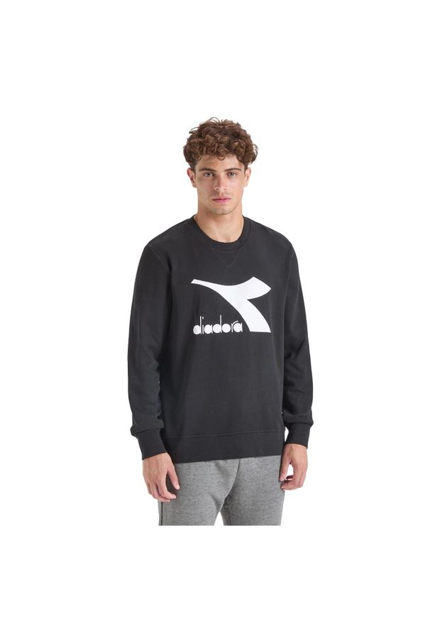 Diadora - Bluza męska DIADORA SWEATSHIRT CREW CHROMIA. Kolor: czarny