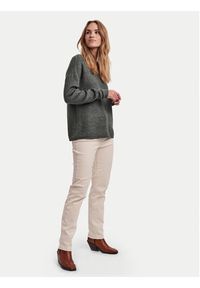 Vero Moda Sweter Crewlefile 10233357 Zielony Loose Fit. Kolor: zielony. Materiał: syntetyk #3