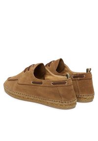 Castañer Espadryle Ned/186 25906 Brązowy jasny. Kolor: brązowy. Materiał: skóra, zamsz #4
