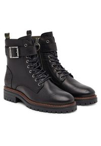 Barbour Trzewiki Heidi LFO0637BK51 Czarny. Kolor: czarny. Materiał: skóra
