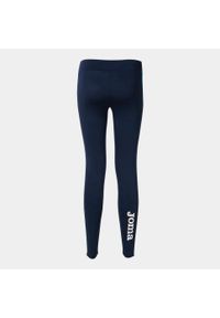 Legginsy do biegania damskie Joma Eco championship długie. Kolor: niebieski. Długość: długie. Sport: bieganie