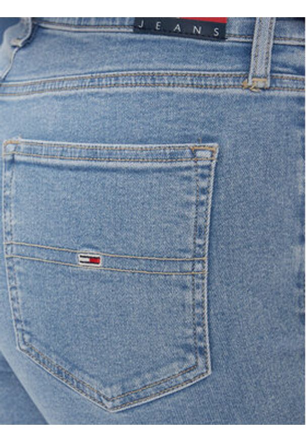 Tommy Jeans Jeansy Sylvia Hgh Flr Cg4239 DW0DW17293 Granatowy Regular Fit. Kolor: niebieski