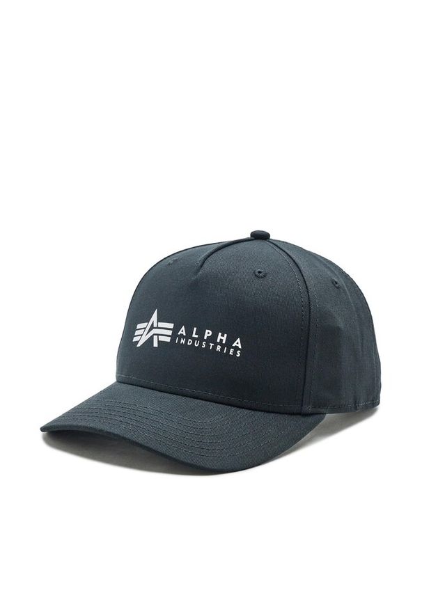 Czapka z daszkiem Alpha Industries. Kolor: czarny