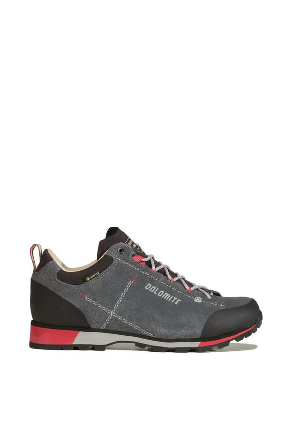 Buty trekkingowe damskie Dolomite Cinquantaquattro Hike Low Evo GTX. Kolor: czerwony, wielokolorowy, szary