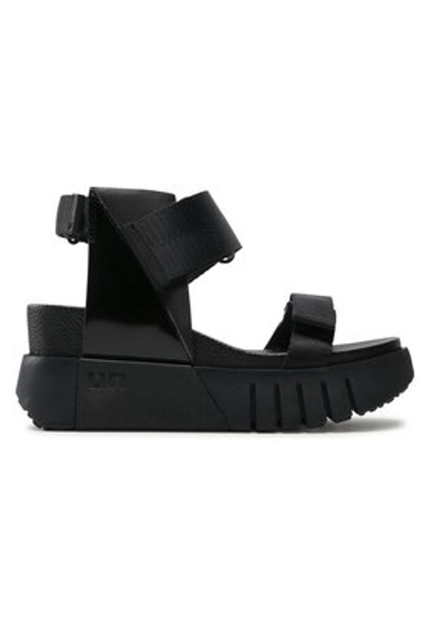 United Nude Sandały Delta Run 104100113727 Czarny. Kolor: czarny. Materiał: materiał
