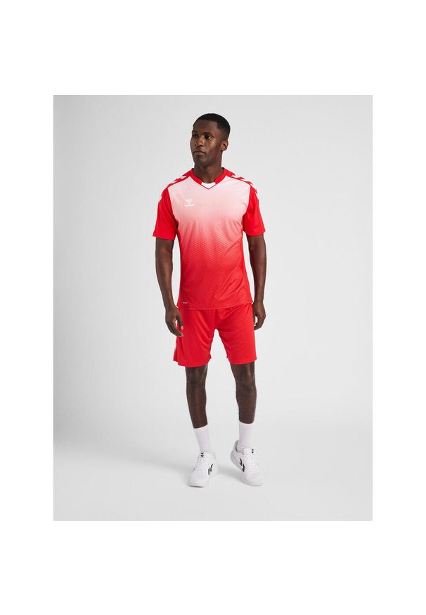 Jersey Hummel hmlcore xk sublimation. Kolor: czerwony, różowy, wielokolorowy. Materiał: jersey. Sezon: lato. Sport: fitness