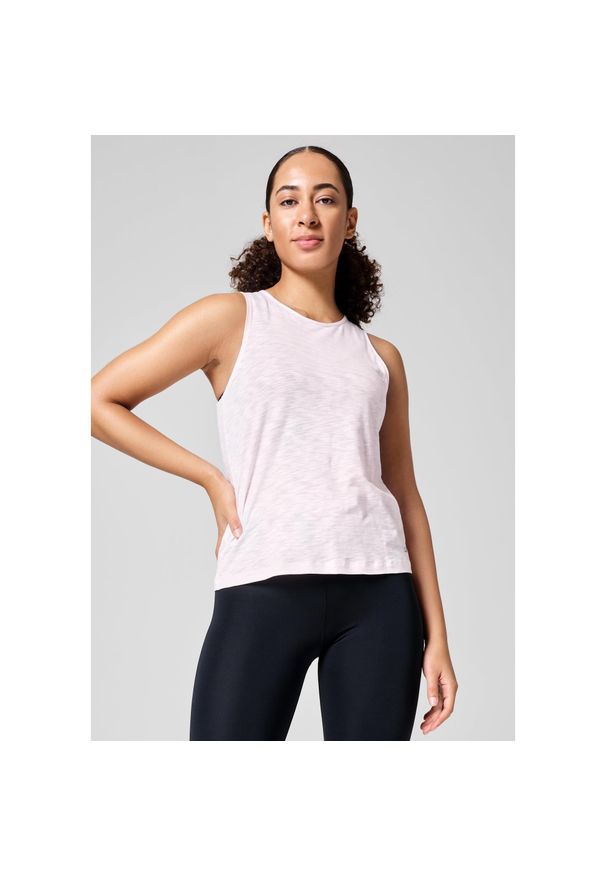 CASALL - Damska Koszulka Sportowa Casall Soft Tank Top Fitness Joga. Kolor: różowy. Materiał: tkanina. Sport: fitness, joga i pilates