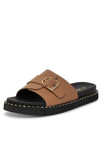 MEXX Klapki MX/019C-HY Beżowy. Kolor: beżowy. Materiał: skóra #4