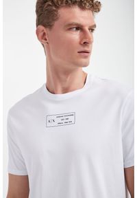 Armani Exchange - T-shirt ARMANI EXCHANGE. Materiał: bawełna. Wzór: nadruk #3