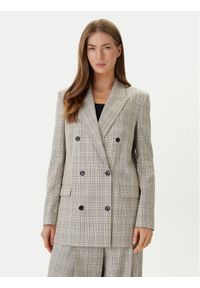 BOSS Marynarka Jukana1 50555334 Beżowy Regular Fit. Kolor: beżowy. Materiał: wełna #1