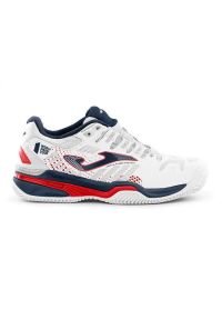 Buty tenisowe chłopięce Joma Slam Jr.. Kolor: wielokolorowy, biały, czerwony, niebieski. Sport: tenis