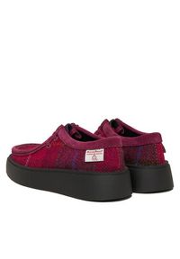 Clarks Półbuty Torview W 26184947 Fioletowy. Kolor: fioletowy. Materiał: materiał #2