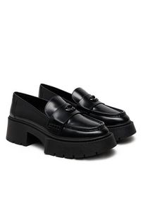 Coach Loafersy Leah CZ382 Czarny. Kolor: czarny. Materiał: skóra #3