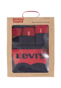 Levi's® - Levi's Komplet niemowlęcy kolor granatowy. Okazja: na spotkanie biznesowe, na co dzień. Kolor: niebieski. Wzór: nadruk. Styl: biznesowy, casual #2
