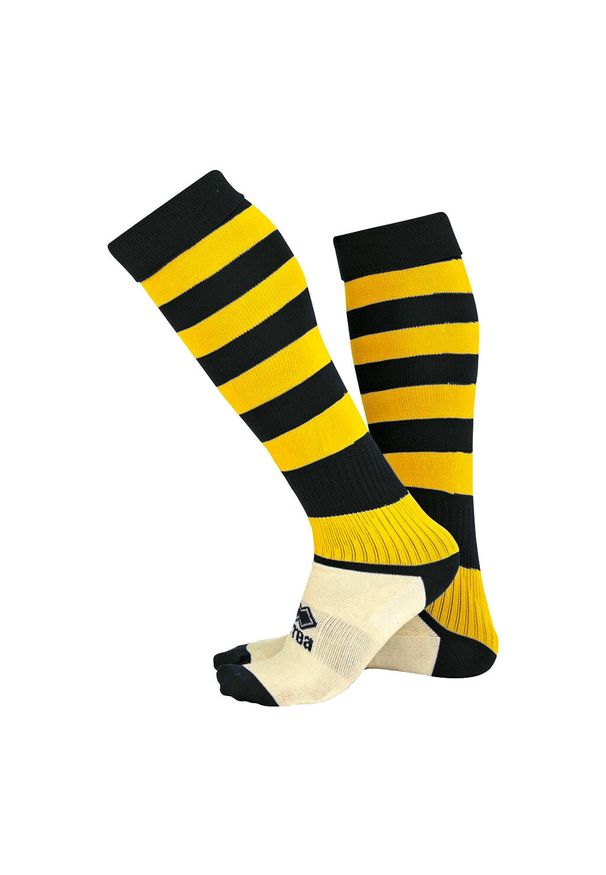 ERREA - Skarpetki Errea zone. Kolor: żółty, wielokolorowy, czarny. Materiał: materiał. Sport: piłka nożna