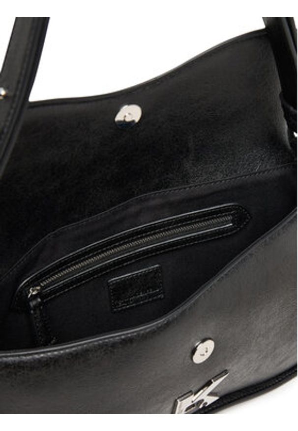Karl Lagerfeld Jeans Torebka A3W30212 Czarny. Kolor: czarny