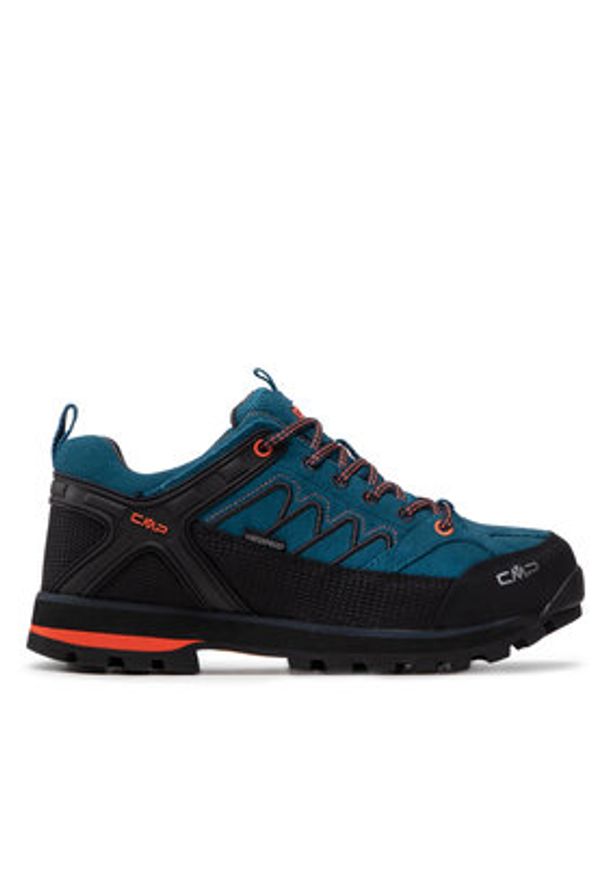CMP Trekkingi Moon Low Trekking Shoe Wp 31Q4787 Niebieski. Kolor: niebieski. Materiał: zamsz, skóra. Sport: turystyka piesza