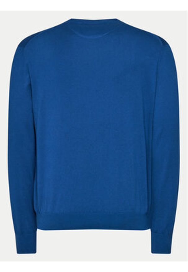 PAUL & SHARK - Paul&Shark Sweter 24411529 Granatowy Regular Fit. Kolor: niebieski. Materiał: bawełna