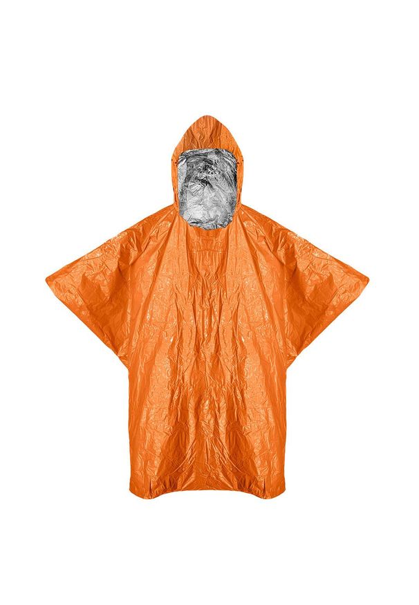 NEO TOOLS - Peleryna poncho termiczne wodoodporne 142 x 96 cm. Kolor: pomarańczowy