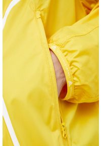 Adidas by Stella McCartney - adidas by Stella McCartney Kurtka damska kolor żółty przejściowa oversize. Typ kołnierza: kaptur. Kolor: żółty. Materiał: materiał. Długość rękawa: raglanowy rękaw #8
