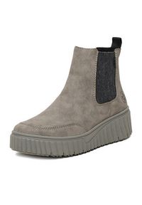 Rieker Botki CEO-N2553-40 Szary. Kolor: szary. Materiał: materiał, syntetyk #6