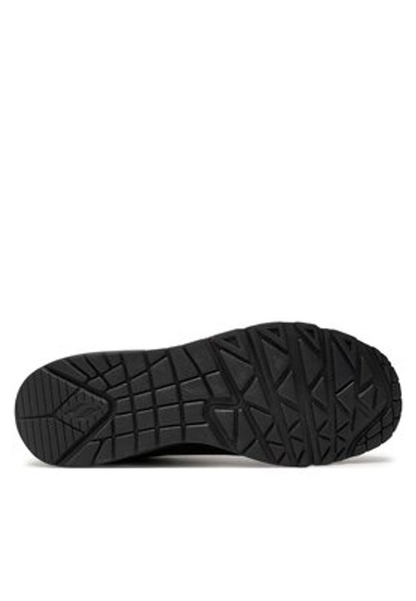 skechers - Skechers Sneakersy Uno-Dr. Bombay 251014/BBK Czarny. Kolor: czarny. Materiał: skóra