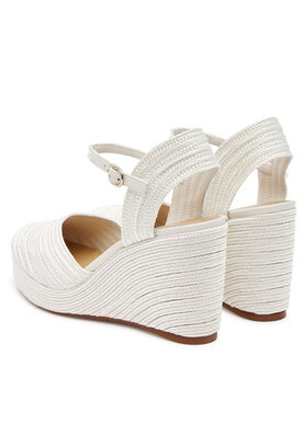 Castañer Espadryle Carolyn/142 023115 Biały. Kolor: biały. Materiał: materiał