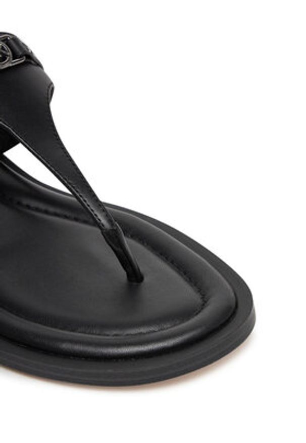 MICHAEL Michael Kors Sandały 40S5MAFS4L Czarny. Kolor: czarny. Materiał: skóra