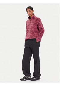 Jack Wolfskin Polar Big Sky A65449 Bordowy Relaxed Fit. Kolor: czerwony. Materiał: syntetyk