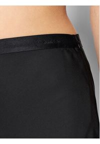 Calvin Klein Spódnica midi Bias K20K203514 Czarny Regular Fit. Kolor: czarny. Materiał: syntetyk