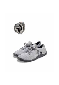 Buty Do Chodzenia Damskie Brubeck Merino Barefoot. Kolor: szary. Sport: turystyka piesza