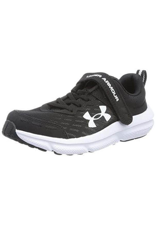 Buty damskie do biegania dla dzieci Under Armour BINF Assert 10 AC. Kolor: czarny, biały, wielokolorowy. Sport: bieganie