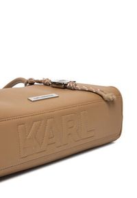 Karl Lagerfeld - KARL LAGERFELD Torebka B1W30005 Brązowy. Kolor: brązowy. Materiał: skórzane #4