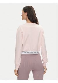 Guess Bluza Carrie O3YQ01 KBS91 Różowy Regular Fit. Kolor: różowy. Materiał: bawełna
