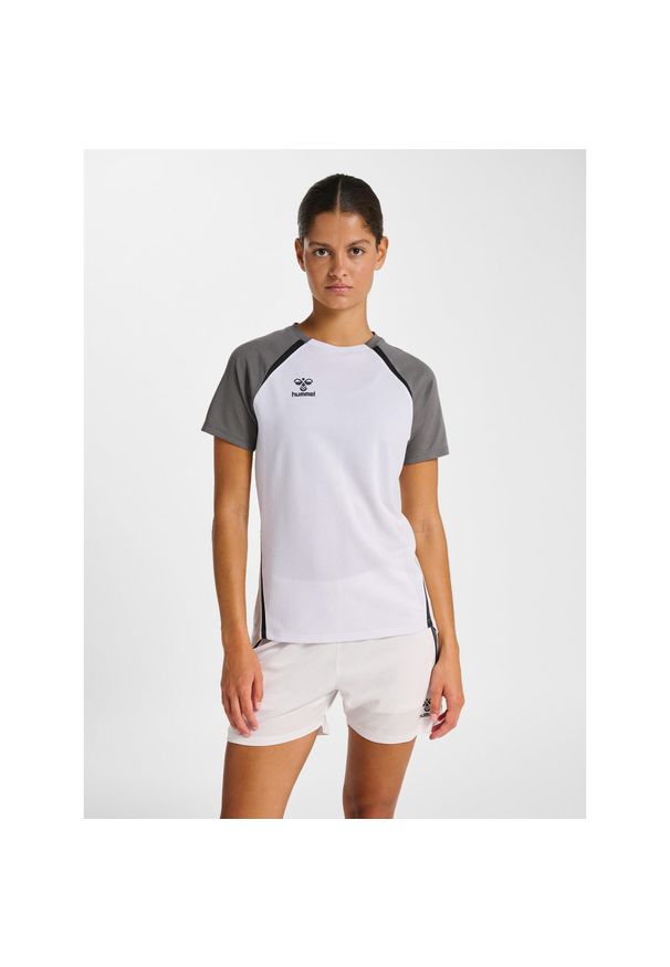 Damski jersey Hummel Lead 2.0. Kolor: biały. Materiał: jersey. Sport: piłka nożna