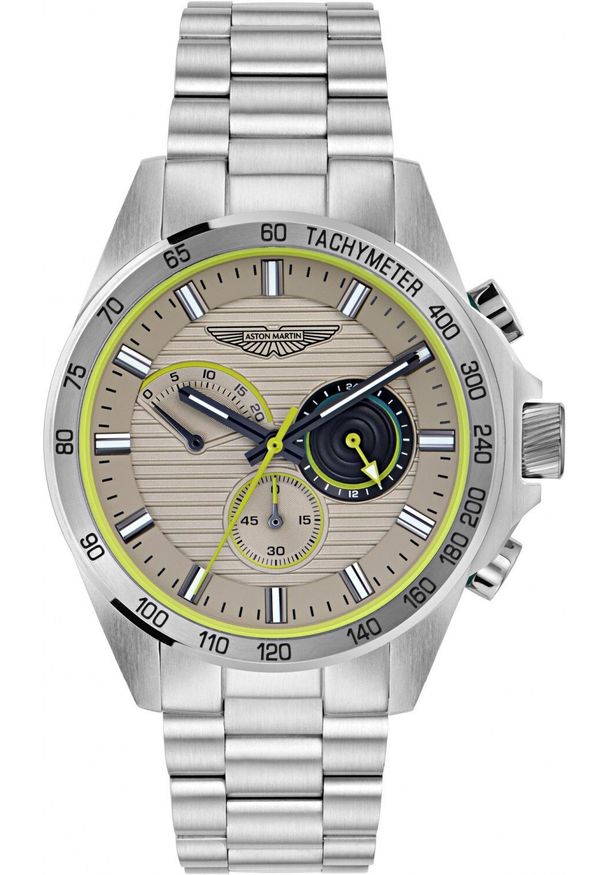 Zegarek męski Aston Martin MTRH1F504 srebrny. Kolor: srebrny