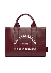 Karl Lagerfeld - Torebka KARL LAGERFELD. Kolor: czerwony