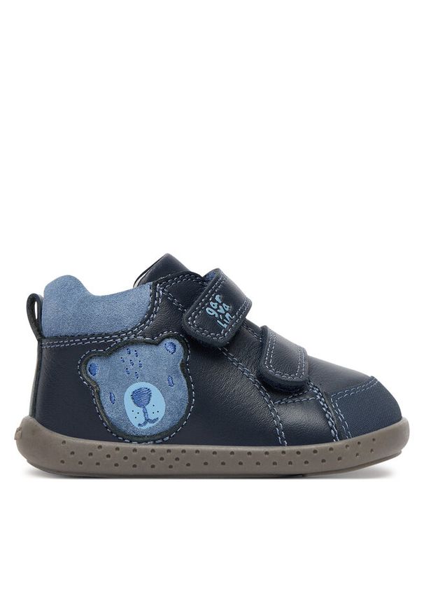 Sneakersy Garvalin. Kolor: niebieski