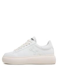 Patrizia Pepe Sneakersy 8Z0080/E028-W233 Biały. Kolor: biały. Materiał: skóra