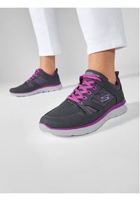 skechers - Skechers Sneakersy New World 12997/CCPR Szary. Kolor: szary. Materiał: materiał #5