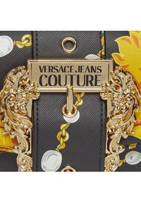 Versace Jeans Couture Torebka 75VA4BFC Czarny. Kolor: czarny. Materiał: skórzane