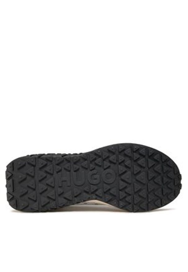Hugo Sneakersy Kane 50504379 10253138 01 Biały. Kolor: biały. Materiał: skóra