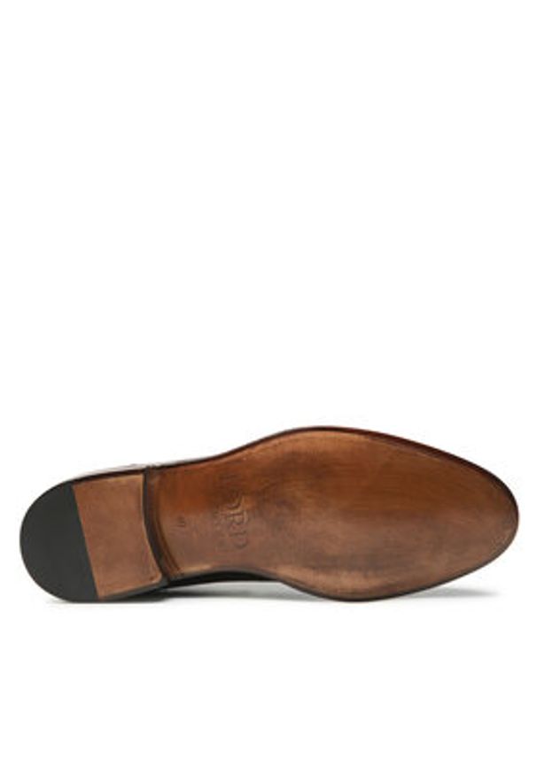 Lord Premium Półbuty Oxford 5500 Brązowy. Kolor: brązowy. Materiał: skóra